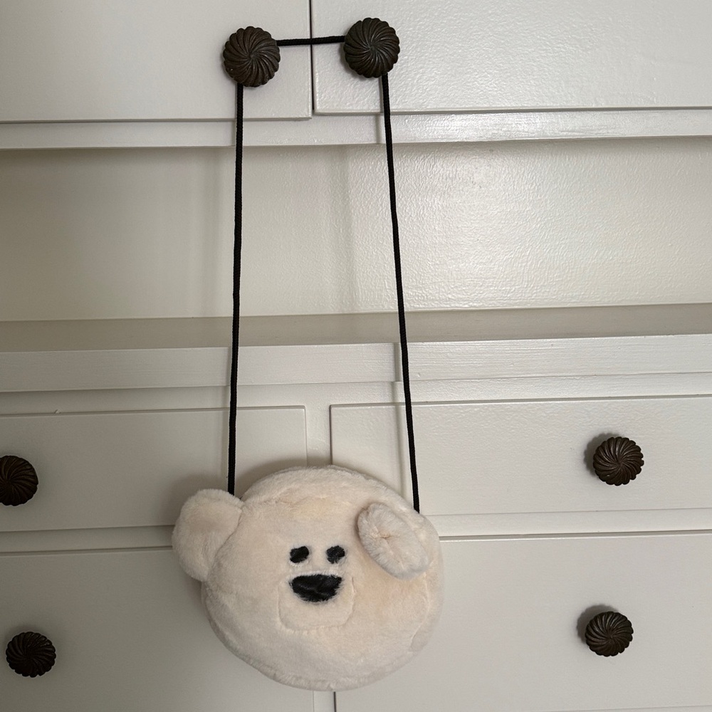 Wauw Capow Cute Bear Plush Crossbody Bag